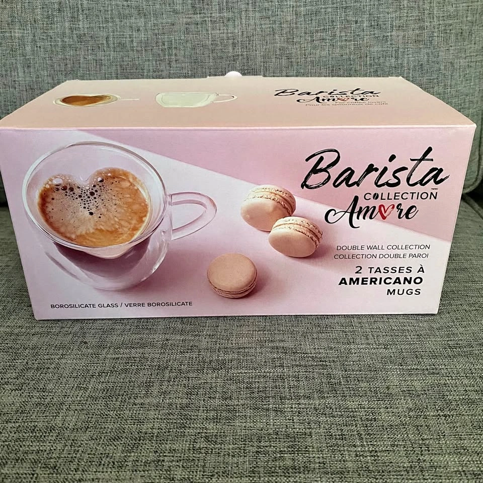 Barista Collection Amore Double Wall Americano Mugs 2-pack
