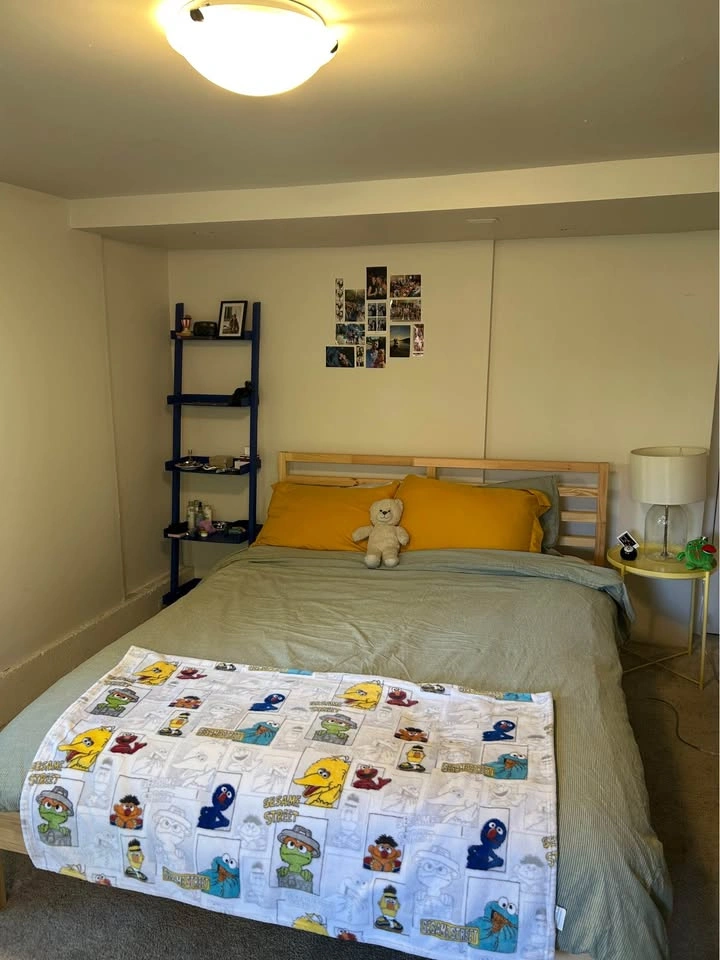 Queen Bed Frame – Solid Wood – Like New - photo 5