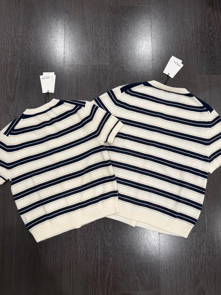 Aritzia Bare Cashmere Shortsleeve Crew Cardigan Size L - photo 2