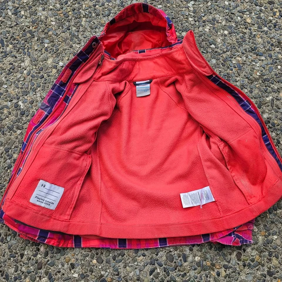 Columbia Interchange Kids XS Plaid all season Jacket - photo 3