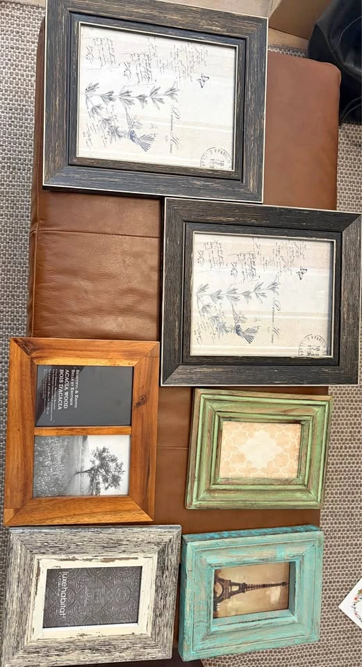Distressed Photo Frames