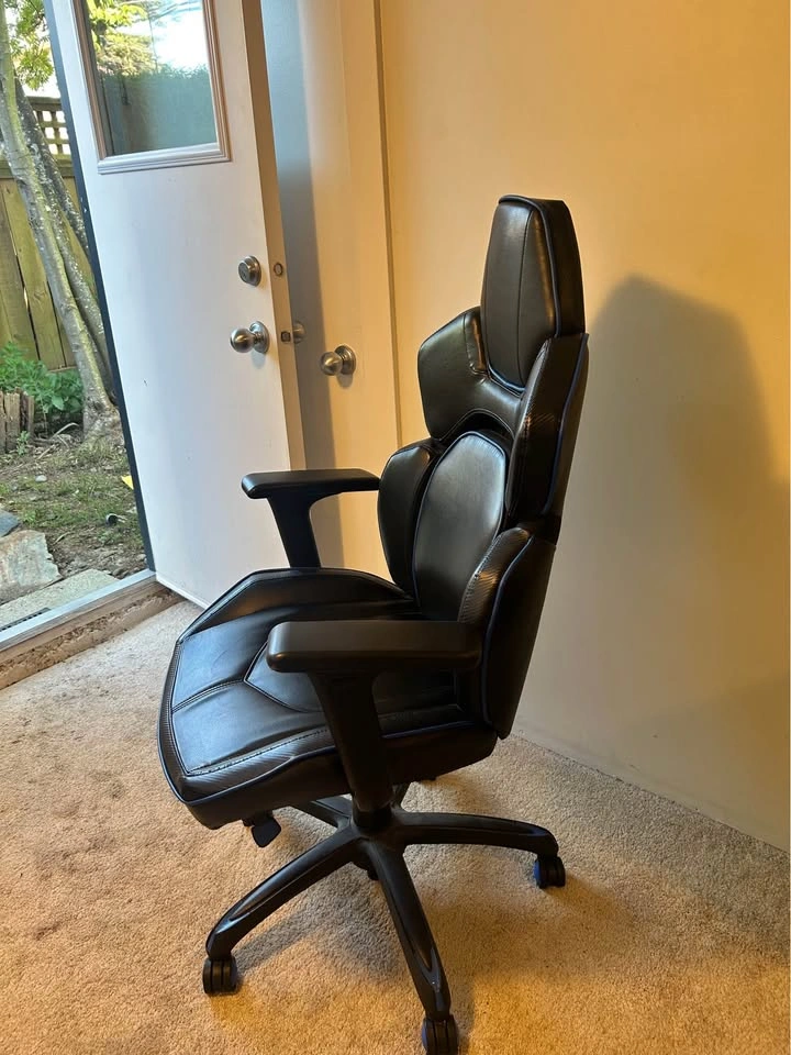 Gaming / Office Chair – Black & Blue Ergonomic Chair - photo 2