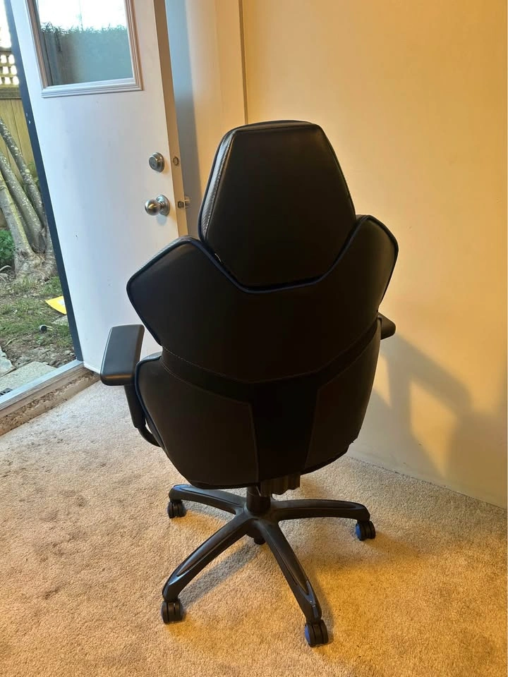 Gaming / Office Chair – Black & Blue Ergonomic Chair - photo 3