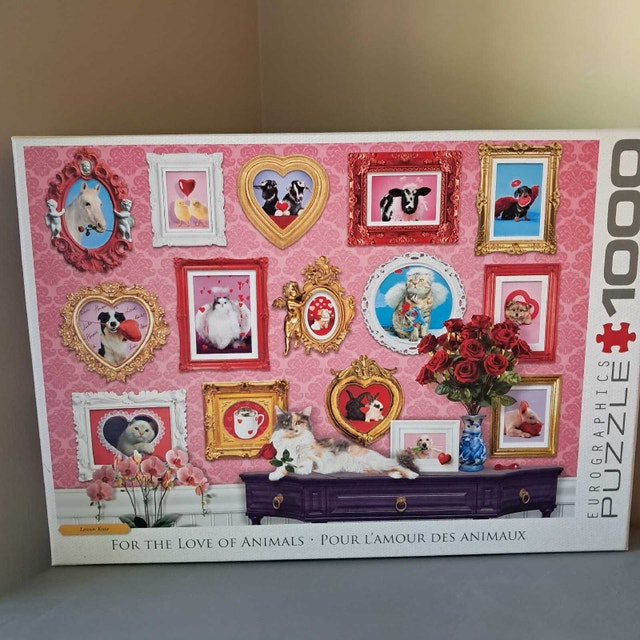 1000 pieces jigsaw puzzle, brand new