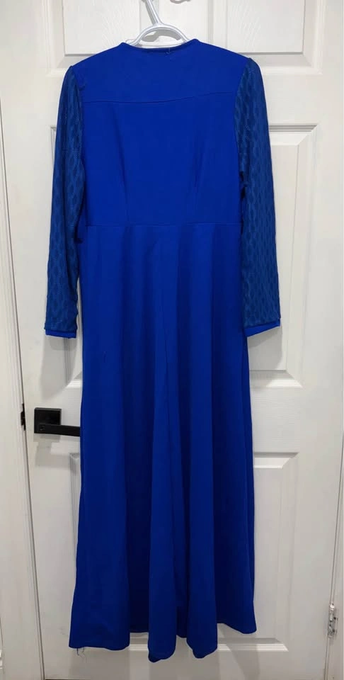 Elegant Royal Blue Maxi Dress - M/L - photo 2
