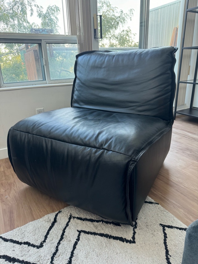 Leather Lounge Chair