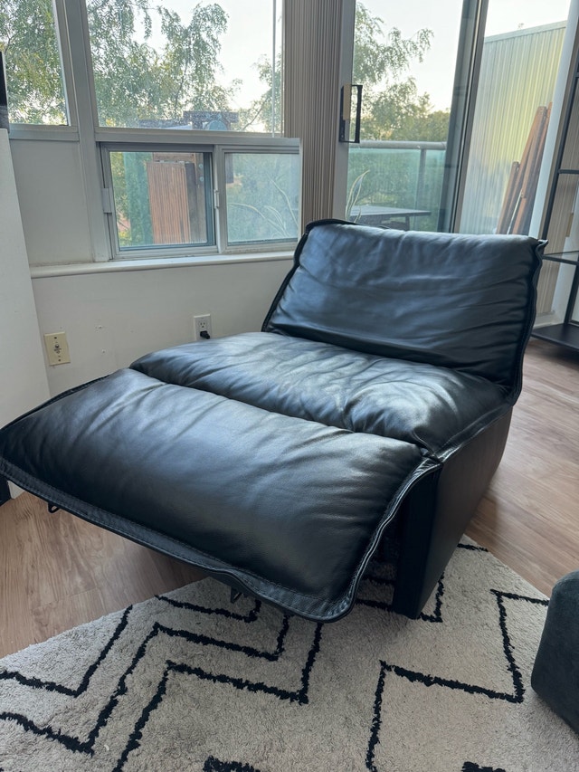 Leather Lounge Chair - photo 2