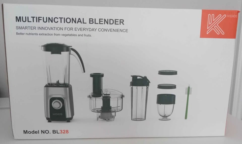KOIOS 1000W Blender & Food Processor Combo - 4-in-1 System - photo 2