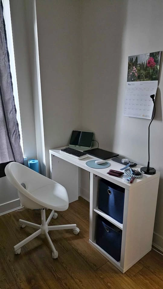 IKEA KALLAX Desk + LOBERGET Chair – Great Condition