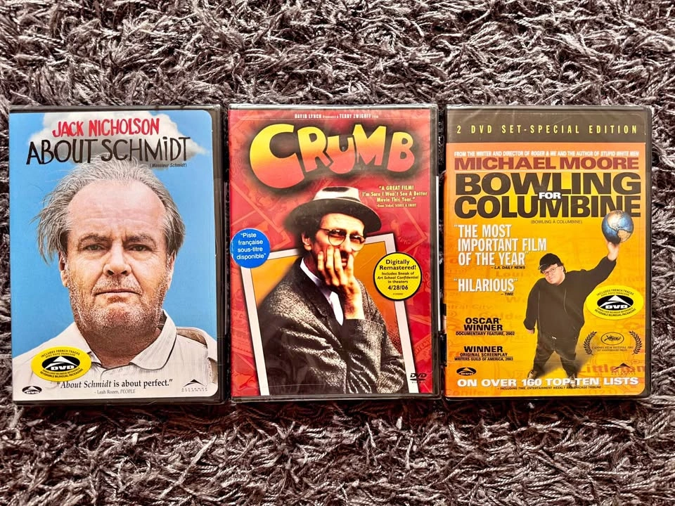 New DVD’s sealed