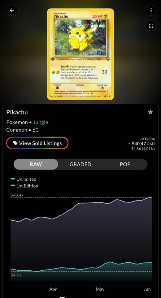 1st Edition Jungle Pikachu - photo 5