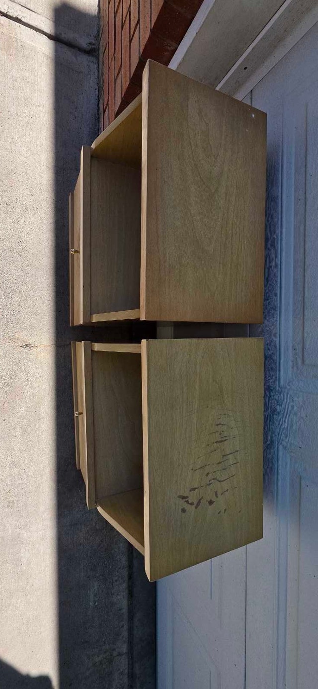 MCM Mid Century Modern Antique Nightstands - photo 4