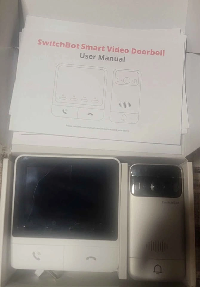 SwitchBot Smart Video Doorbell 2K Quad HD with Monitor - photo 2