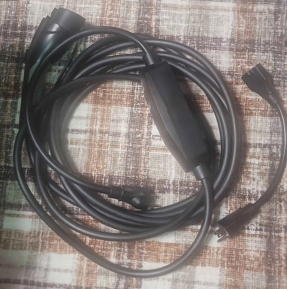 EVDANCE Level 1/2 Portable EV Charger 16A 25ft - photo 2