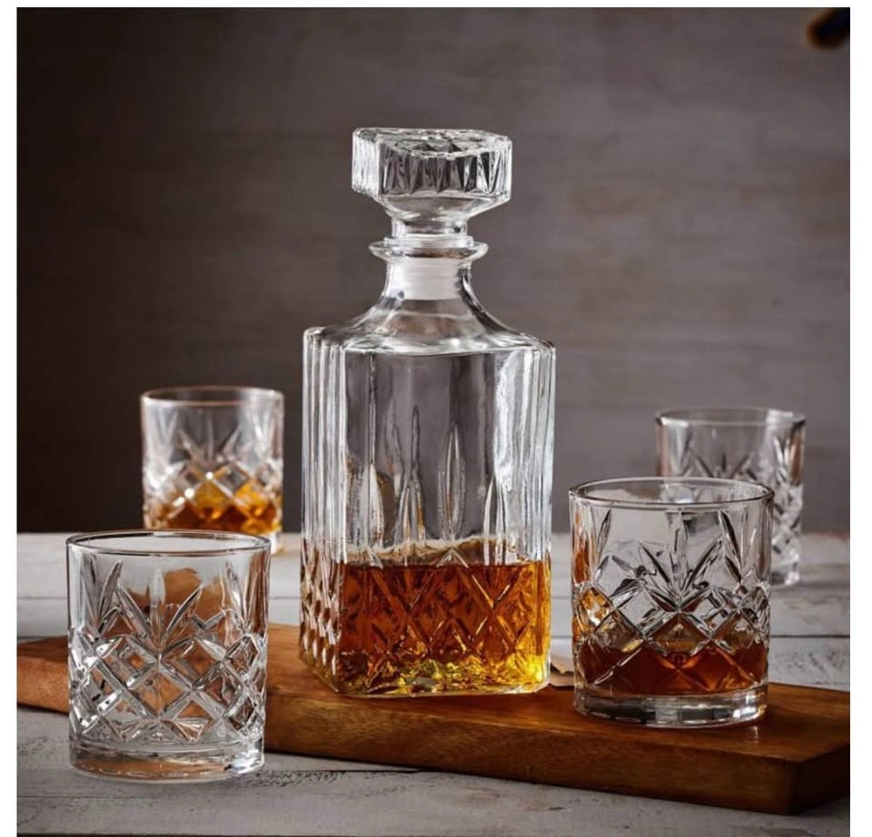 Trudeau 5-Piece Whiskey Glass & Decanter Set - photo 2