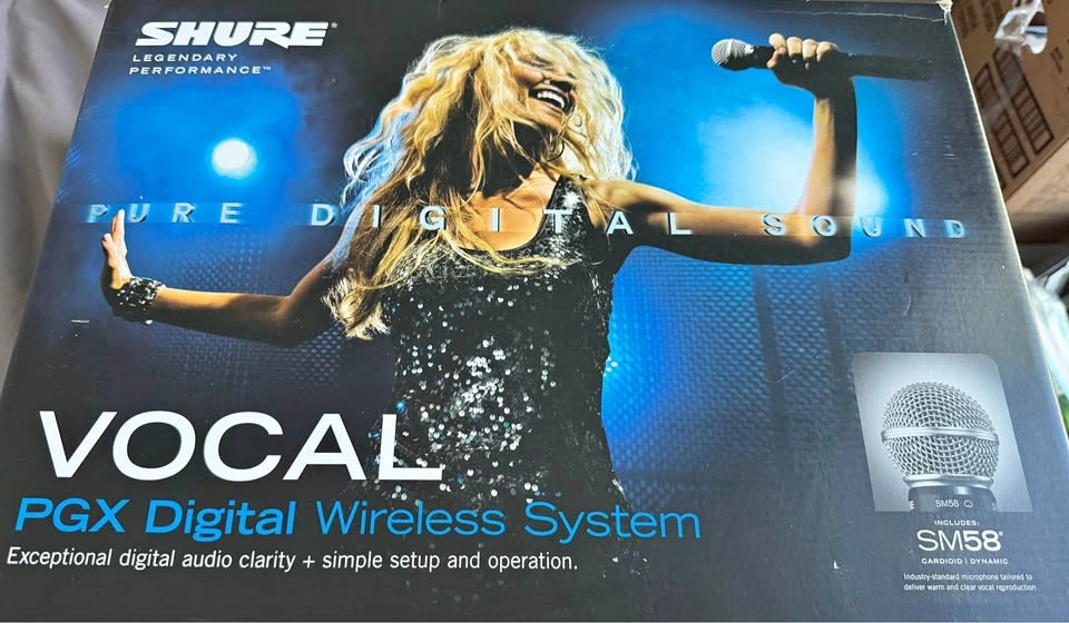 Shure PGXD24/SM58 Digital Wireless Handheld Microphone System