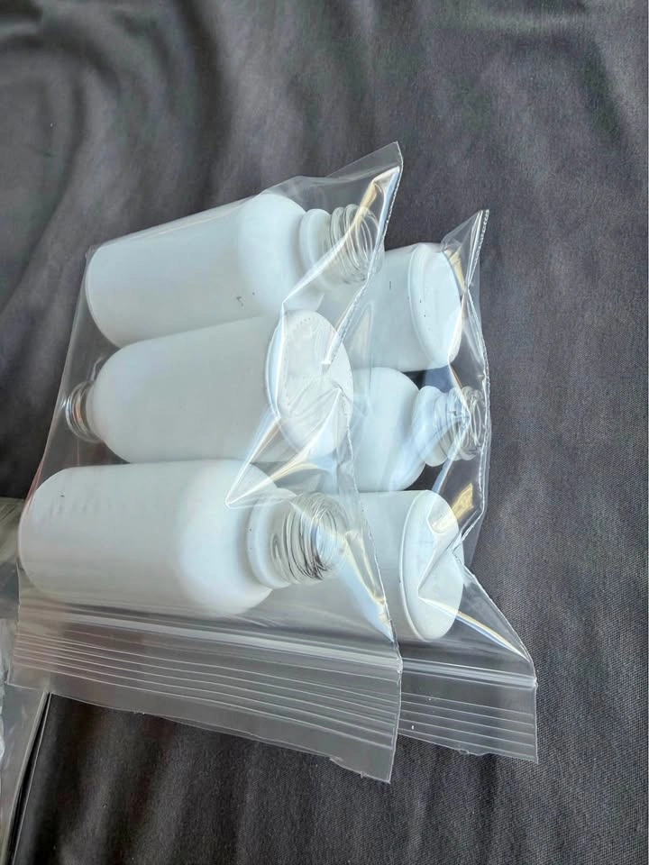 Pack of 6 Empty Frosted Glass Tincture Bottles (30ml / 1 oz)