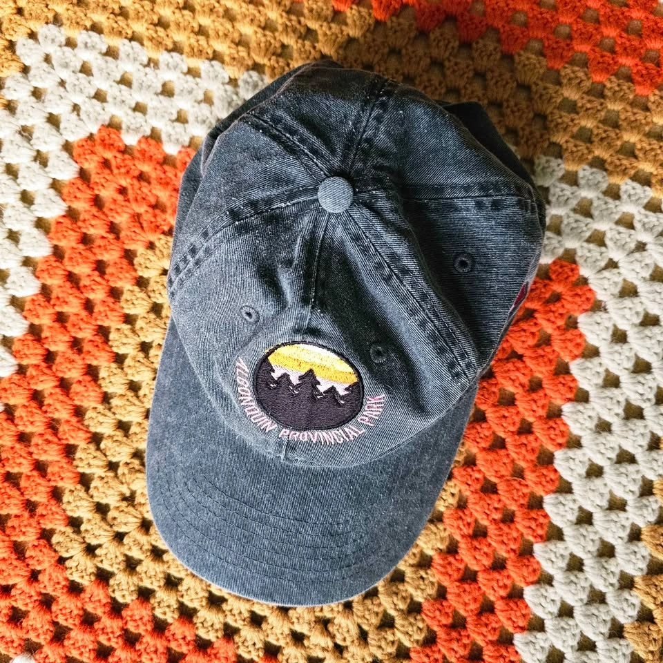 Algonquin Provincial Park Sunset Embroidered Dad Hat - photo 3