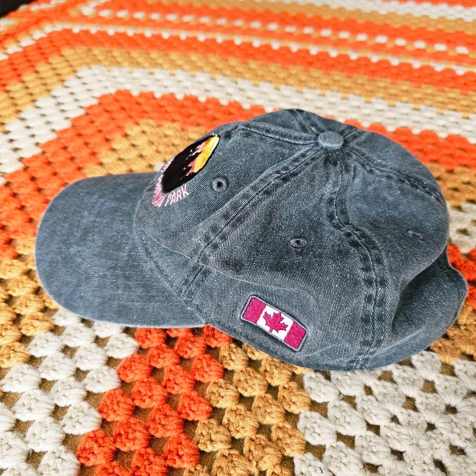 Algonquin Provincial Park Sunset Embroidered Dad Hat - photo 4