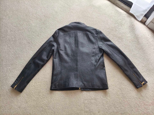 Zara Man Genuine Sheepskin Leather Jacket - Exc. Cond - photo 3