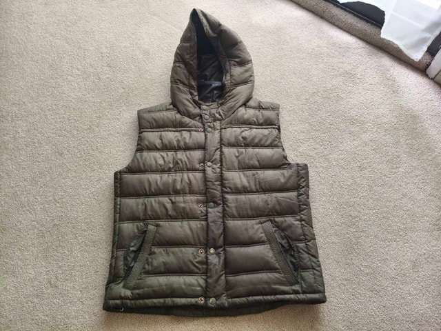 Gap Hooded Warm Vest (Asian XL/Fit L) - Excellent Condition