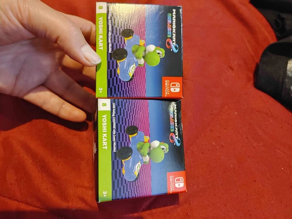 Lot of 2, brand new, sealed McDonald's Mario Kart 8 toys