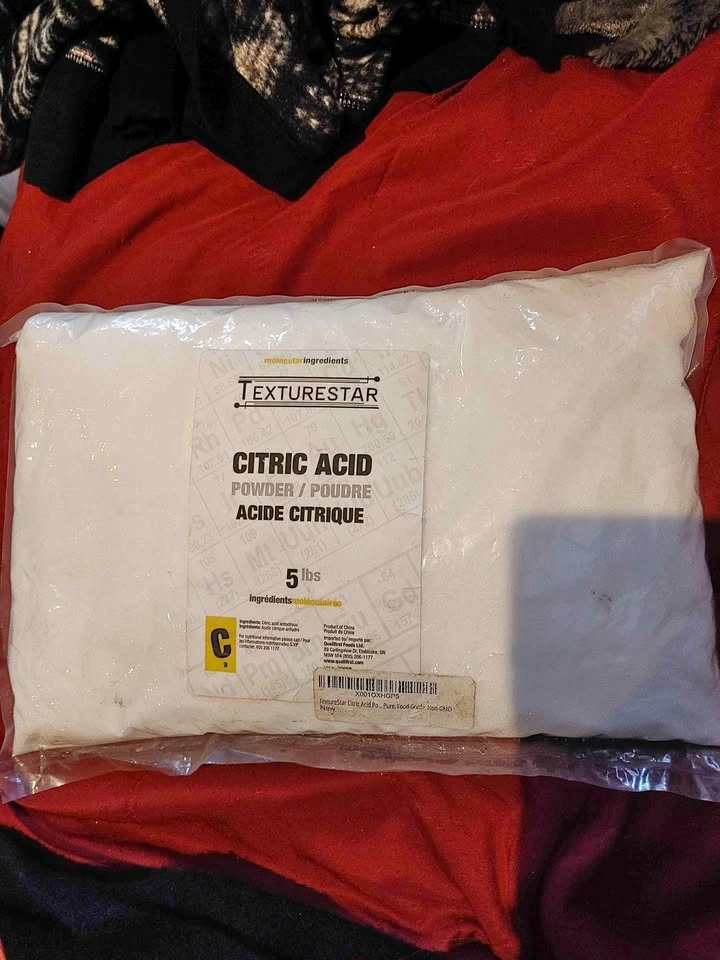 5 lb Citric Acid Powder - 100% Pure Food Grade