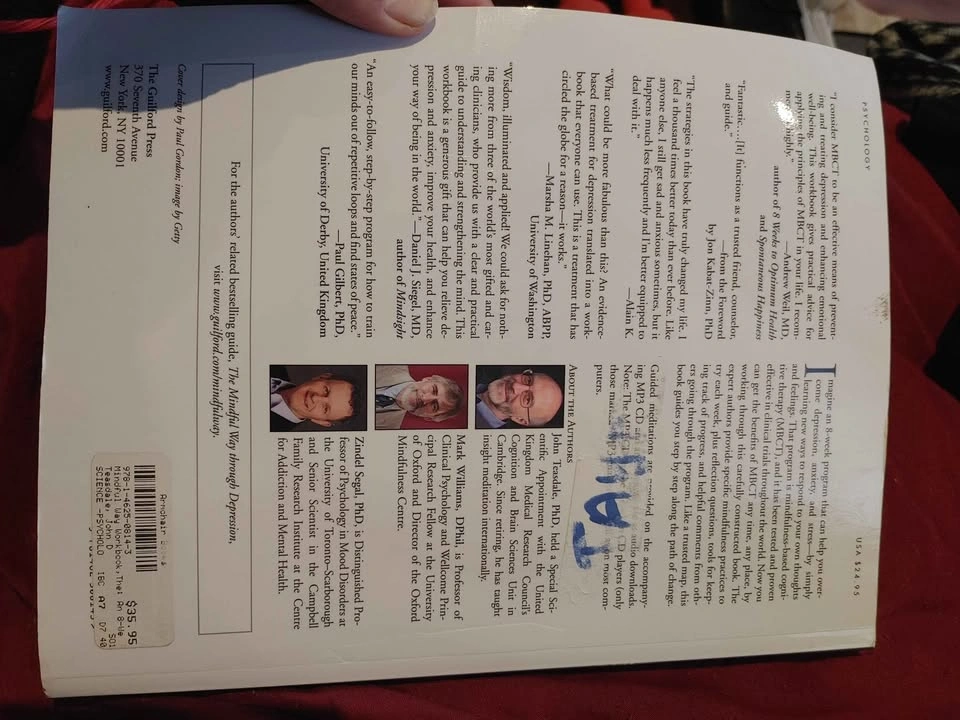 The Mindful Way Workbook with MP3 CD - photo 2