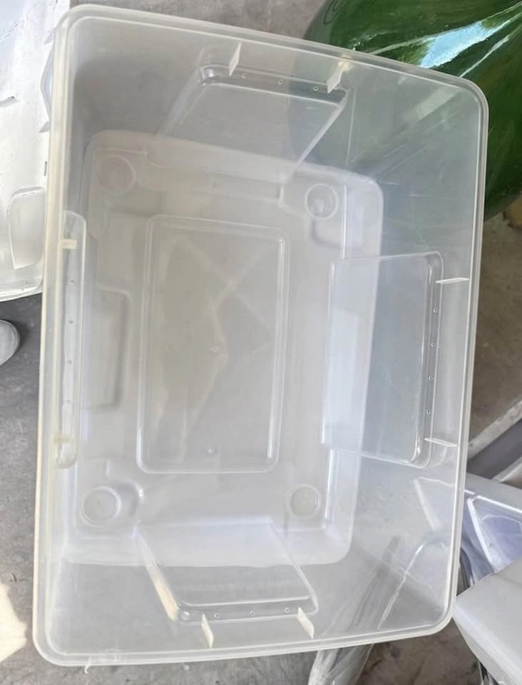 Set of 2 Jumbo Plastic Storage Boxes (62.5L) - photo 3