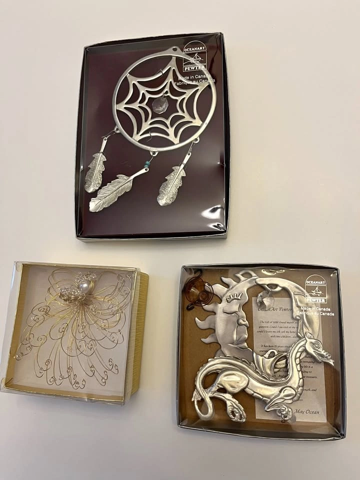 Oceanart Pewter Canada and Angel