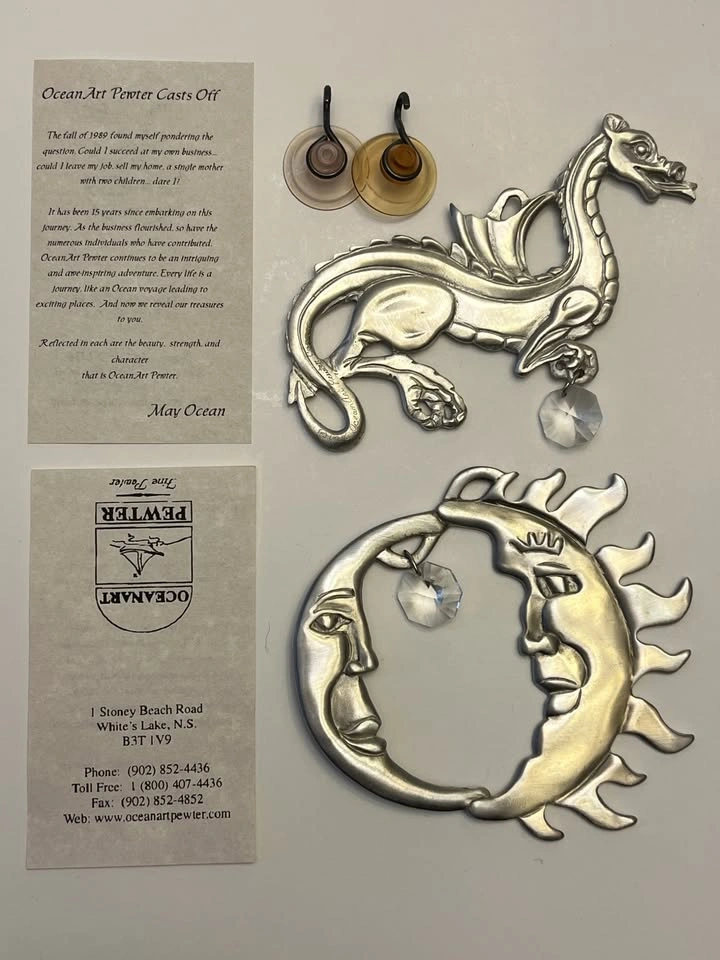 Oceanart Pewter Canada and Angel - photo 3