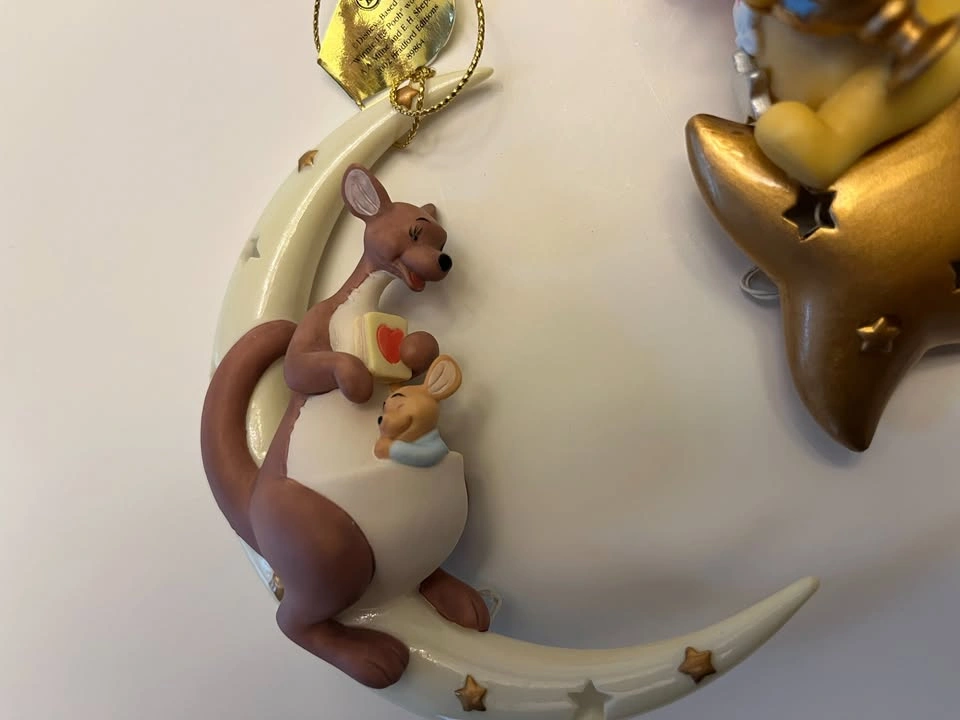 Set 4 - Bradford Editions Pooh’s Slumbertime Adventures Ornament - photo 3