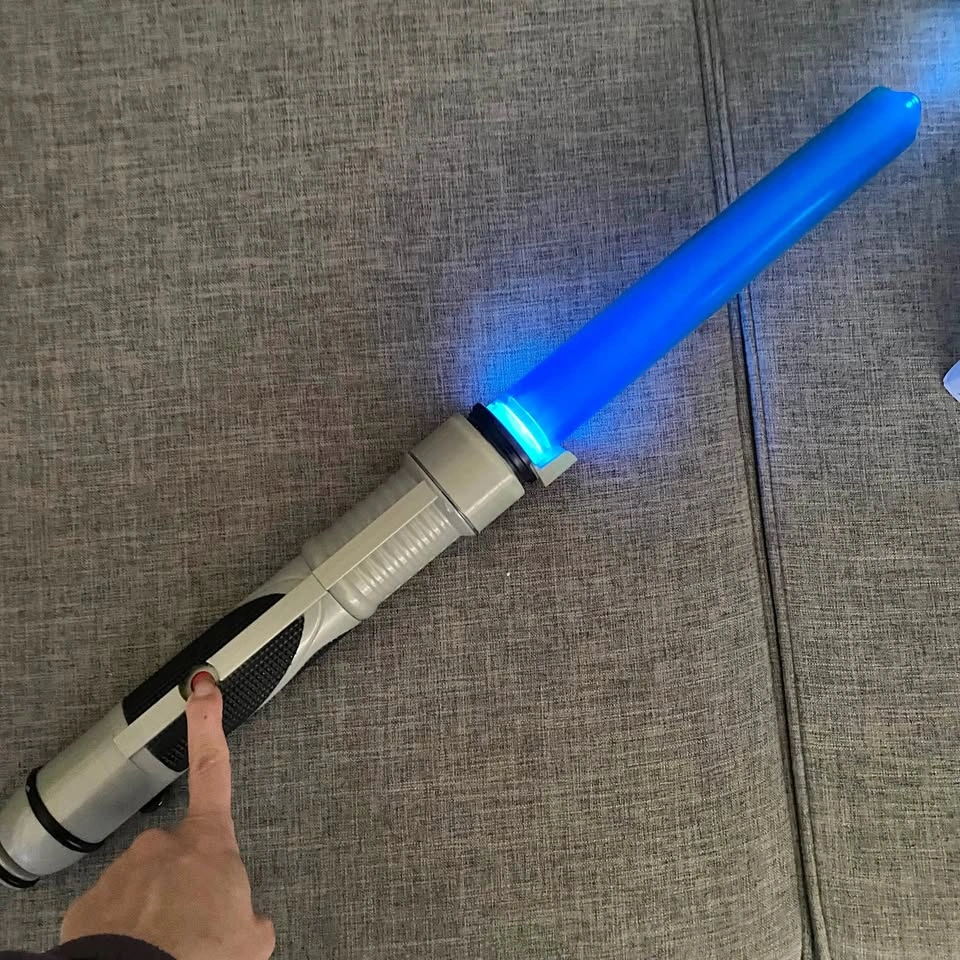 Star Wars Blue Light Up Toy Lightsaber