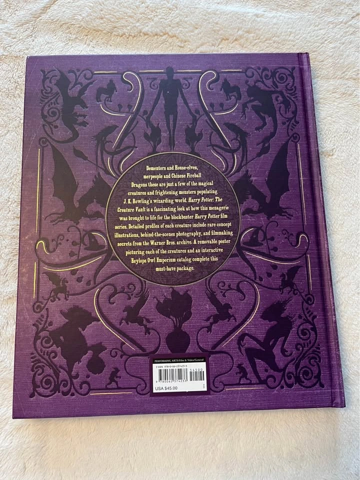 Harry Potter - The Creature Vault, hardcover book - photo 2