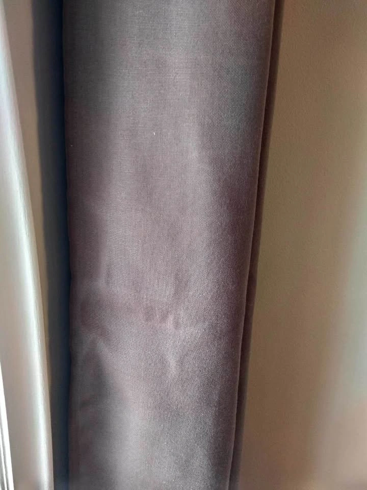 Brown 2 Panel Curtains, 84” x 39”. Almost New. - photo 5