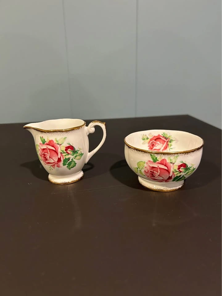 Queen Anne Fine China Tea Set- Lady Margaret - photo 5