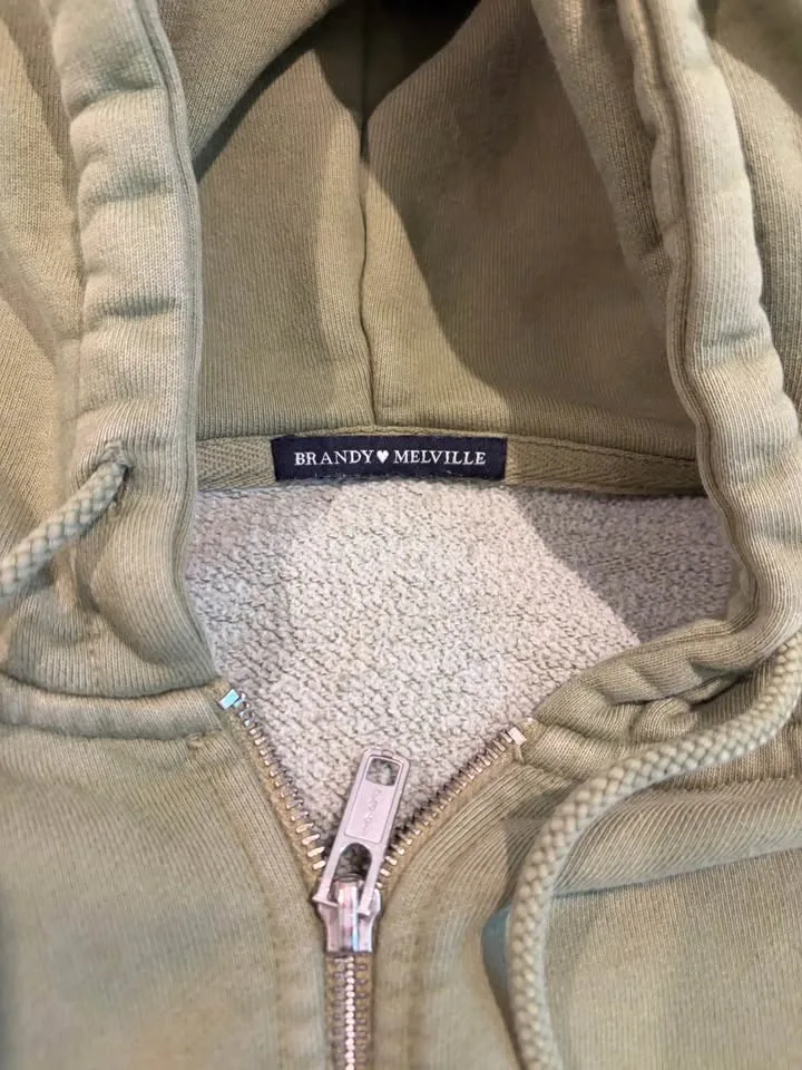 Brandy hoodie olive green - photo 2
