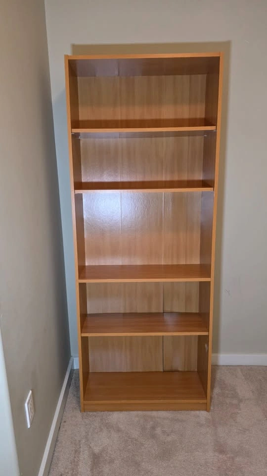 IKEA TONSTAD Bookcase – Oak Veneer Finish – Perfect Condition - photo 4