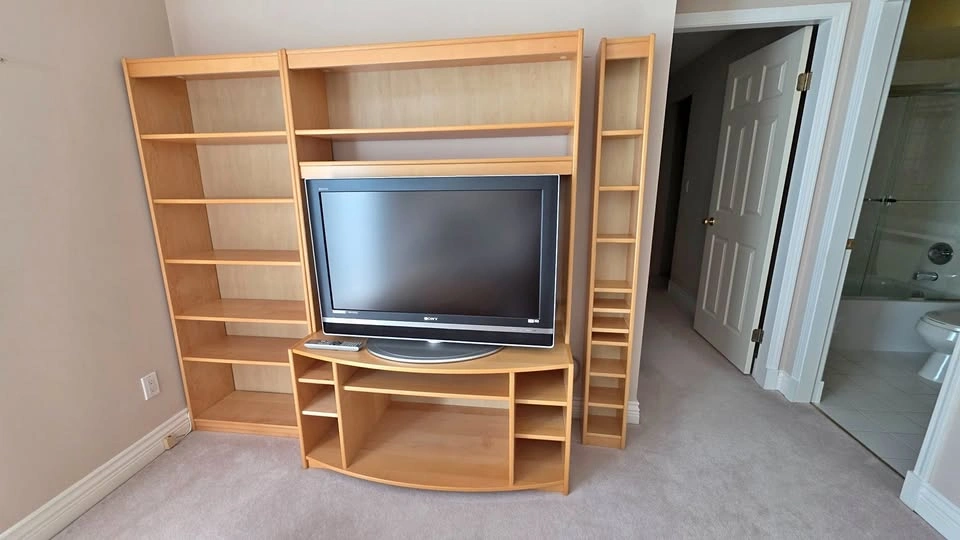 Solid Maple Entertainment Center – Modular Centre Piece (only)