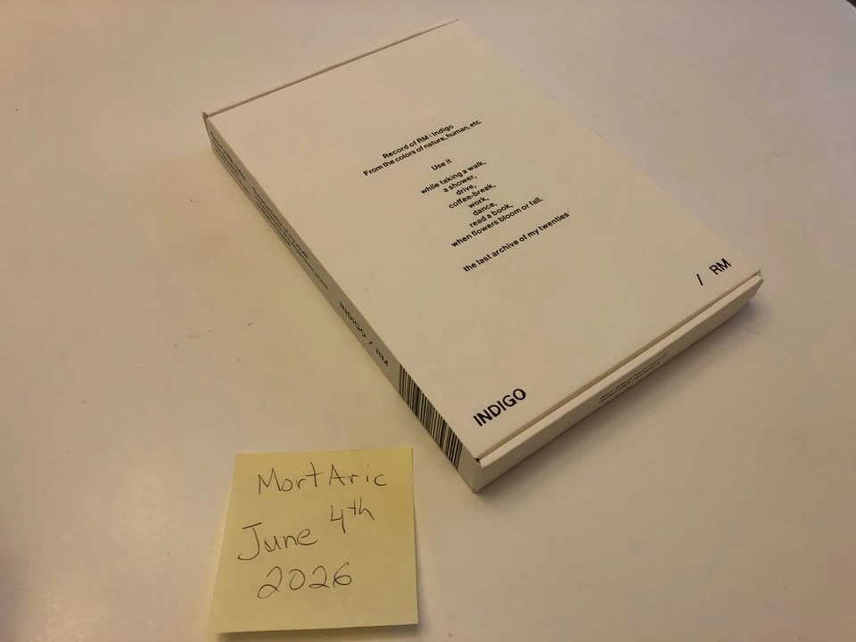 BTS Record of RM - INDIGO CD