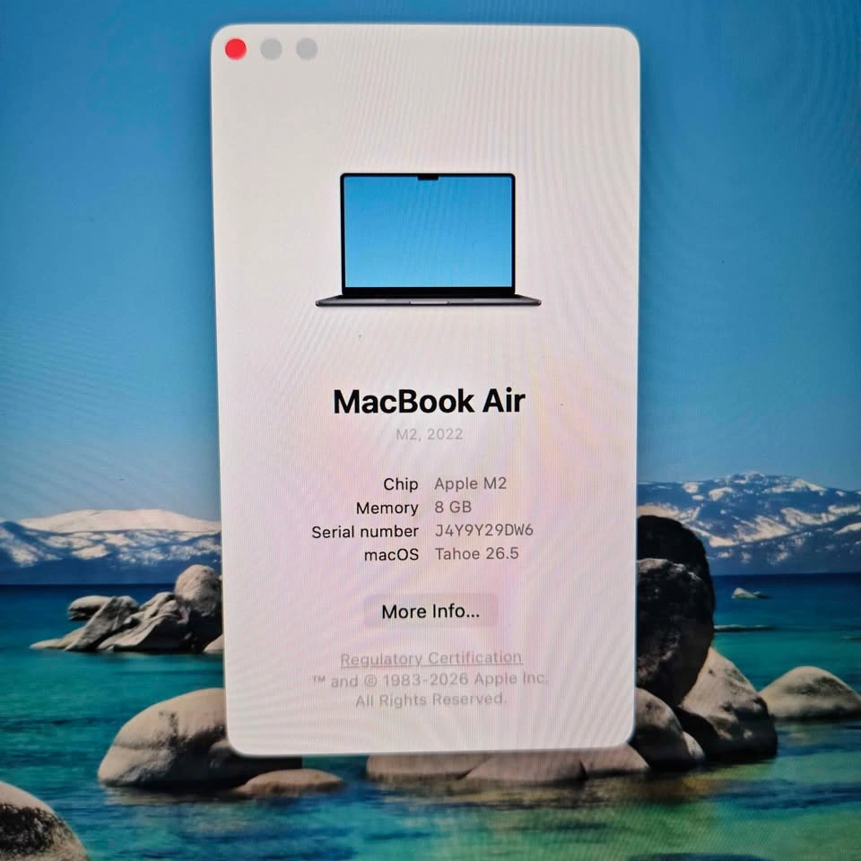 Apple MacBook Air M2 (2022) - Mint Condition - photo 3