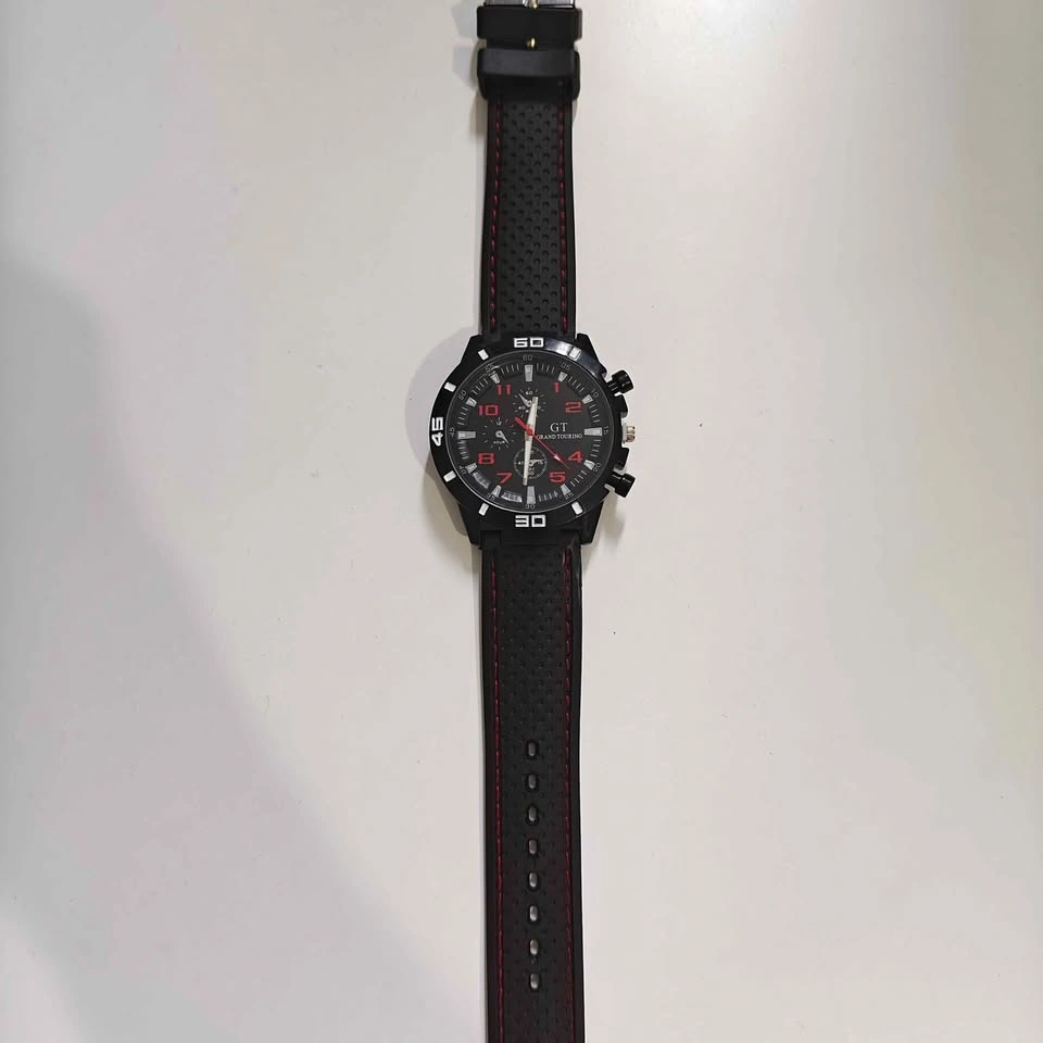 ⌚ Sport Classic Style Watch with a rubber strap - photo 2
