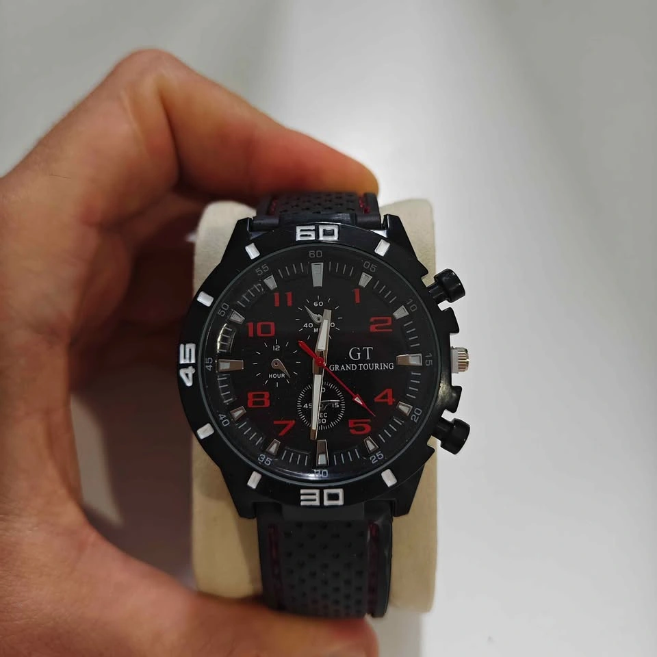 ⌚ Sport Classic Style Watch with a rubber strap - photo 4