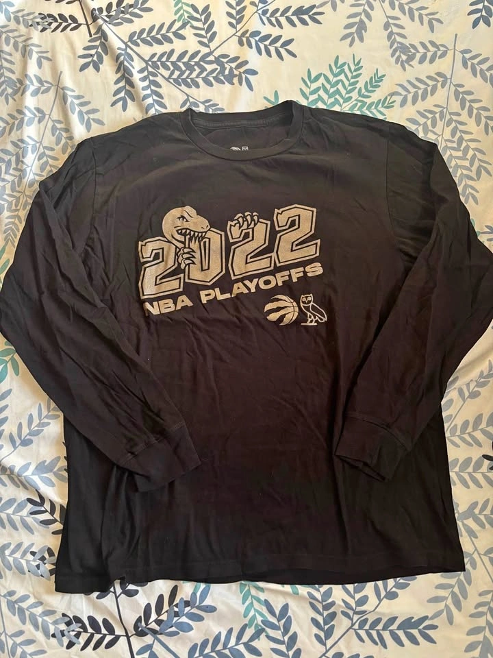 OVO Toronto Raptors 2022 NBA Playoffs Long Sleeve T-Shirt