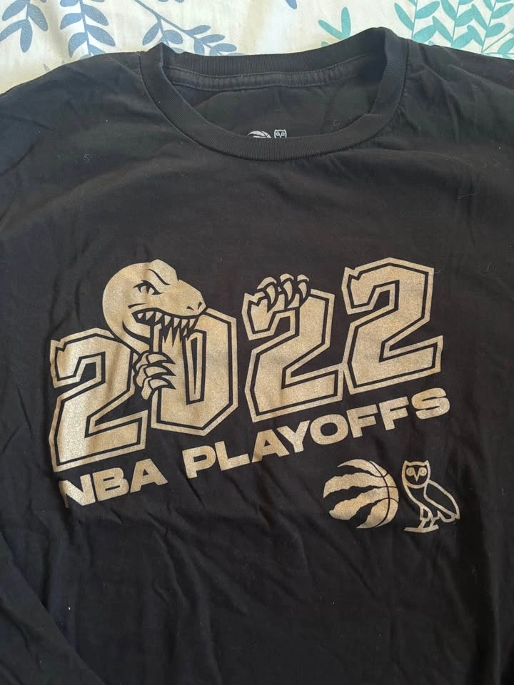 OVO Toronto Raptors 2022 NBA Playoffs Long Sleeve T-Shirt - photo 2