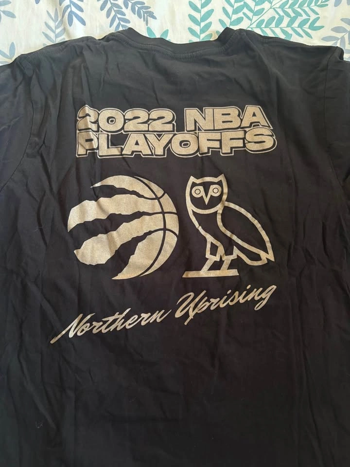 OVO Toronto Raptors 2022 NBA Playoffs Long Sleeve T-Shirt - photo 3