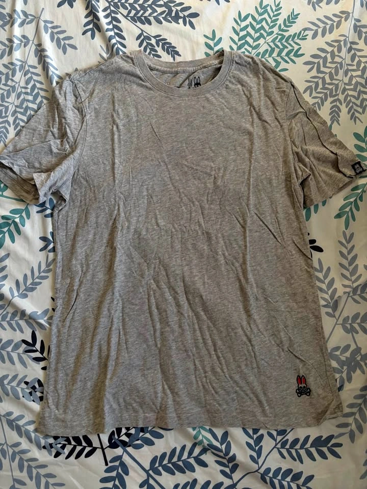Psycho Bunny Grey T-shirt Size L