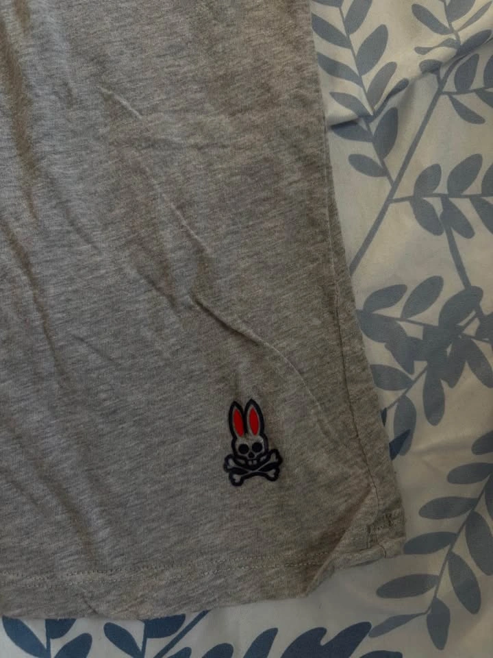 Psycho Bunny Grey T-shirt Size L - photo 2