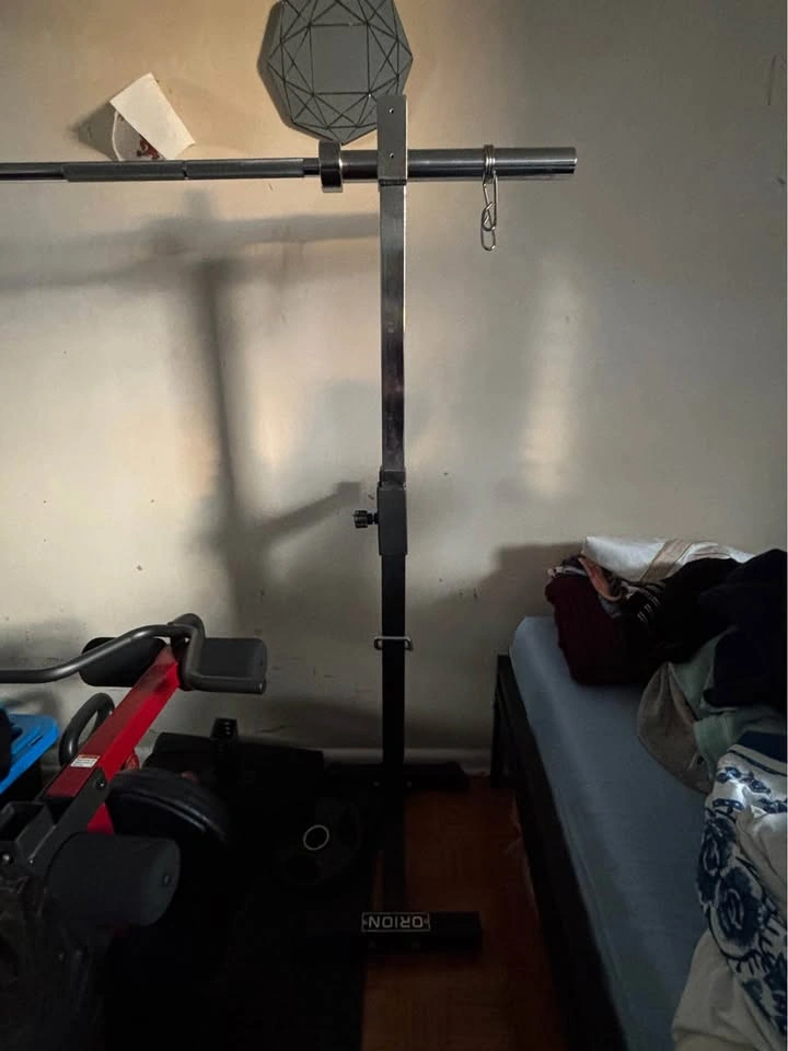 ORION Squat Rack Weight Bench Barbell Set - photo 4