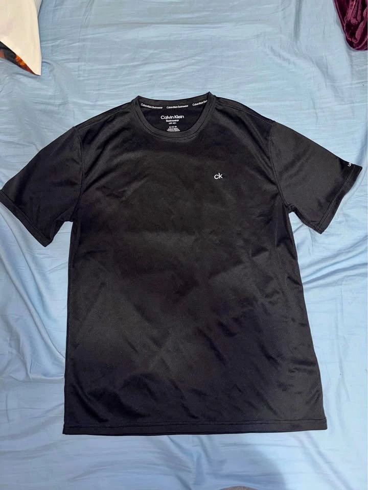Calvin Klein Swimwear UPF 40+ T-Shirt Black M